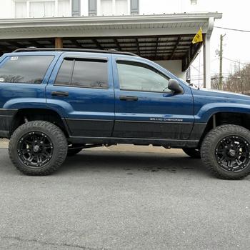 4in Long Arm Suspension Lift Kit For 99 04 Jeep Wj Grand Cherokee