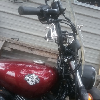 78 Mini Ape Hanger Handlebars Chopper Bobber Parts